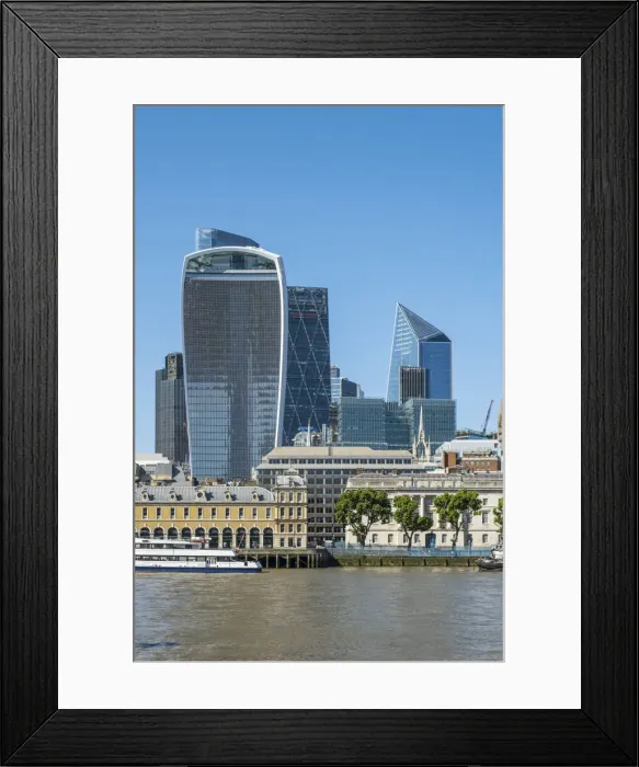 Framed Print : City of London, London, England, UK Framed Print : City of London, London, England, UK