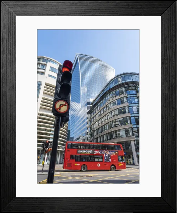 Framed Print : Walkie Talkie building, City of London, London, England, UK Framed Print : Walkie Talkie building, City of London, London, England, UK
