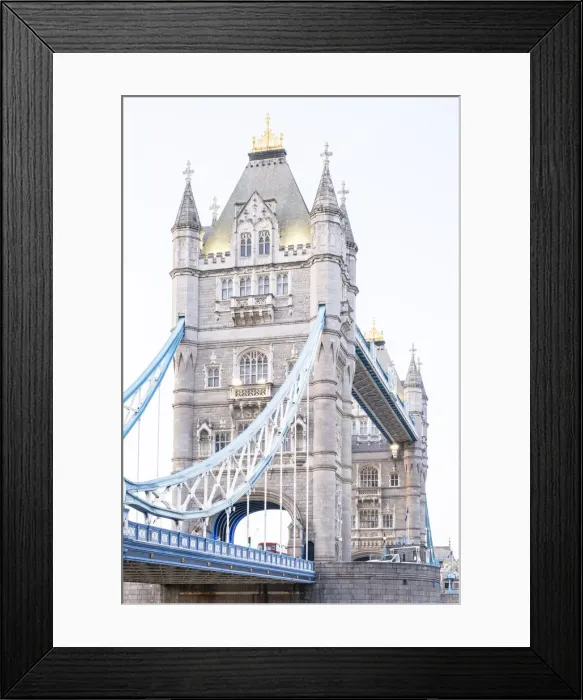 Framed Print : Tower Bridge and River Thames from Butlers Wharf, London, England, UK Framed Print : Tower Bridge and River Thames from Butlers Wharf, London, England, UK