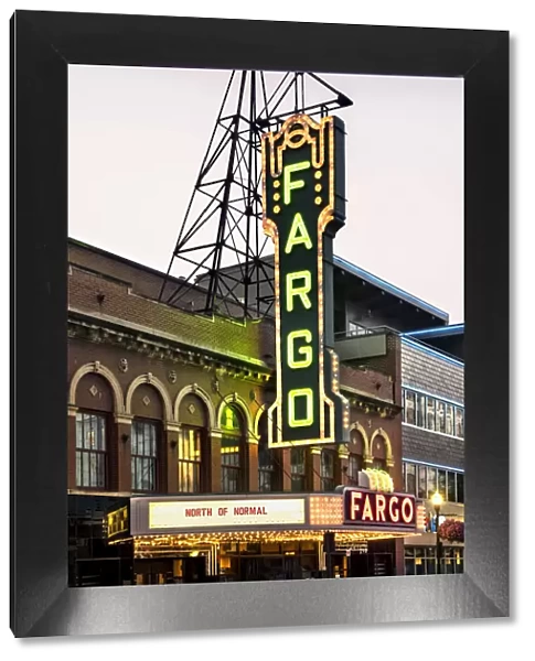 USA, North Dakota, Fargo, Historic Fargo Theatre, Broadway, Downtown