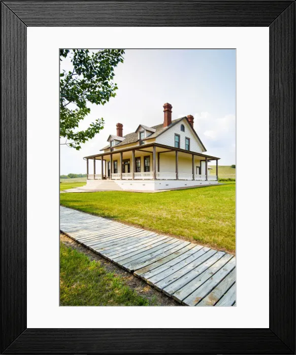 Framed Print : USA, North Dakota, Bismarck, Mandan, Fort Abraham Lincoln State Park Framed Print : USA, North Dakota, Bismarck, Mandan, Fort Abraham Lincoln State Park