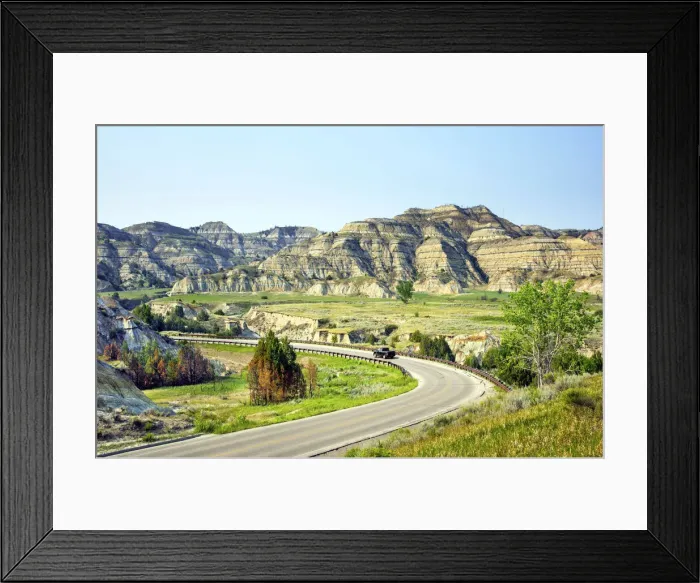 Framed Print : USA, North Dakota, Theodore Roosevelt National Park, North Unit, Badlands Framed Print : USA, North Dakota, Theodore Roosevelt National Park, North Unit, Badlands