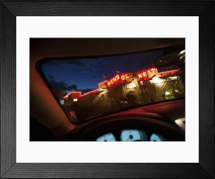 Framed Print : Kens Old West restaurant. Page, Arizona. USA Framed Print : Kens Old West restaurant. Page, Arizona. USA