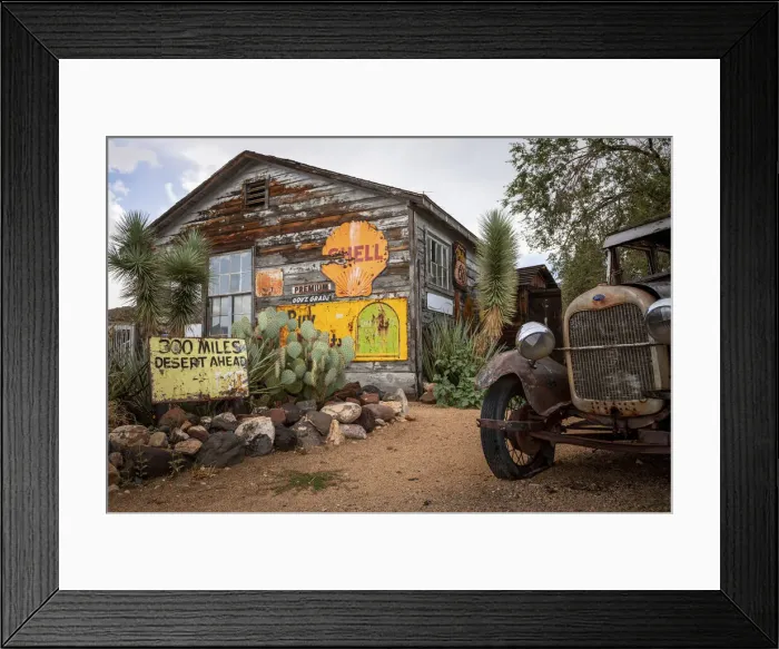 Framed Print : Vintage car abandoned at the Hackberry General Store. Route 66. Mohave, Arizona. USA Framed Print : Vintage car abandoned at the Hackberry General Store. Route 66. Mohave, Arizona. USA