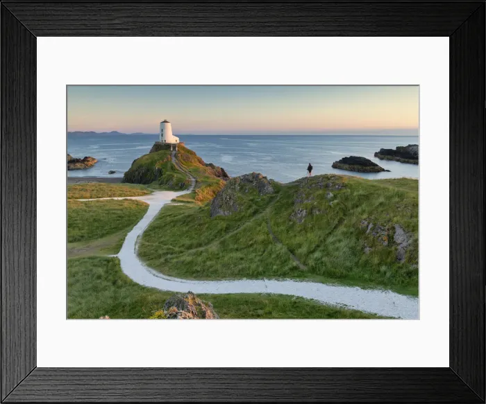 Framed Print : Twr Mawr Lighthouse on Llanddwyn Island at Sunset, Anglesey, North Wales Framed Print : Twr Mawr Lighthouse on Llanddwyn Island at Sunset, Anglesey, North Wales