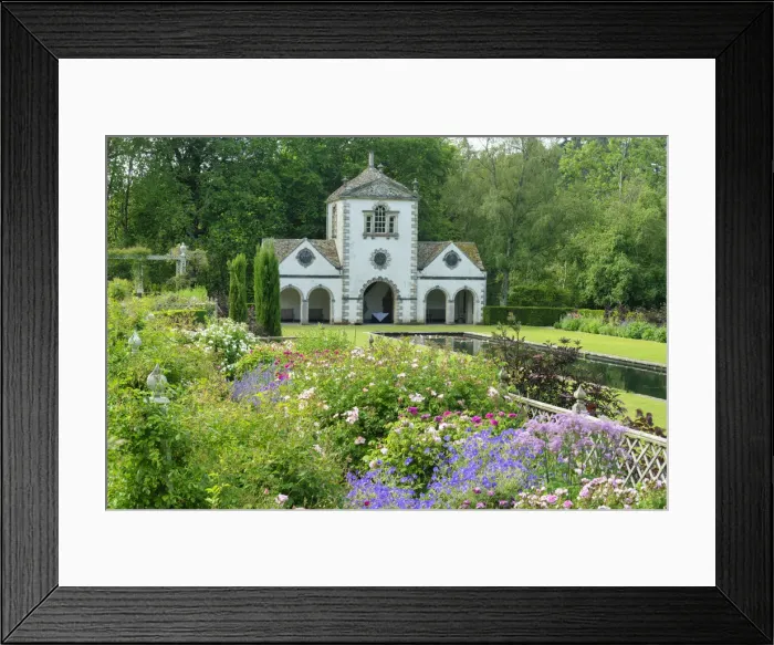 Framed Print : The Pin Mill, Bodnant Gardens, near Tal-y-Cafn, Conwy, Wales Framed Print : The Pin Mill, Bodnant Gardens, near Tal-y-Cafn, Conwy, Wales