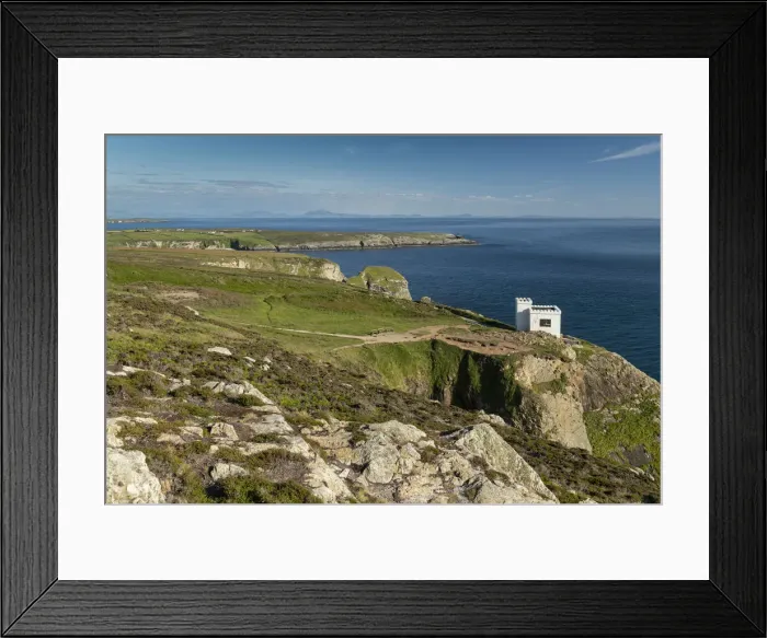Framed Print : Elins Tower, Holyhead, Anglesey, Wales Framed Print : Elins Tower, Holyhead, Anglesey, Wales