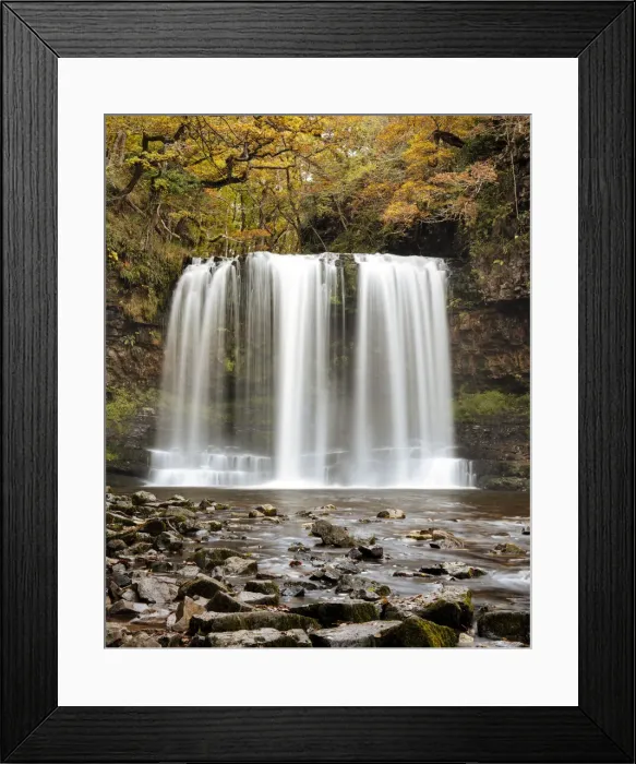 Framed Print : Sgwd yr Eira, Waterfall, Brecon Beacons National Park, Wales, UK Framed Print : Sgwd yr Eira, Waterfall, Brecon Beacons National Park, Wales, UK