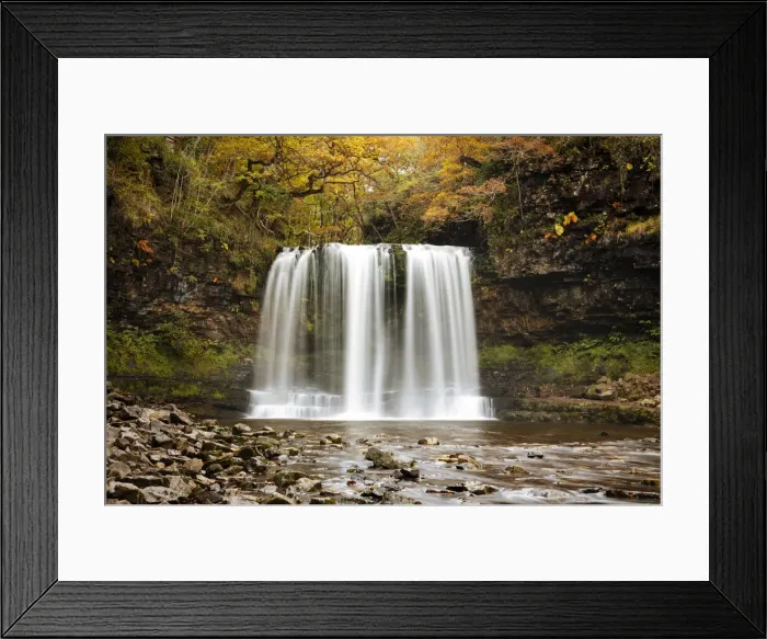 Framed Print : Sgwd yr Eira, Waterfall, Brecon Beacons National Park, Wales, UK Framed Print : Sgwd yr Eira, Waterfall, Brecon Beacons National Park, Wales, UK