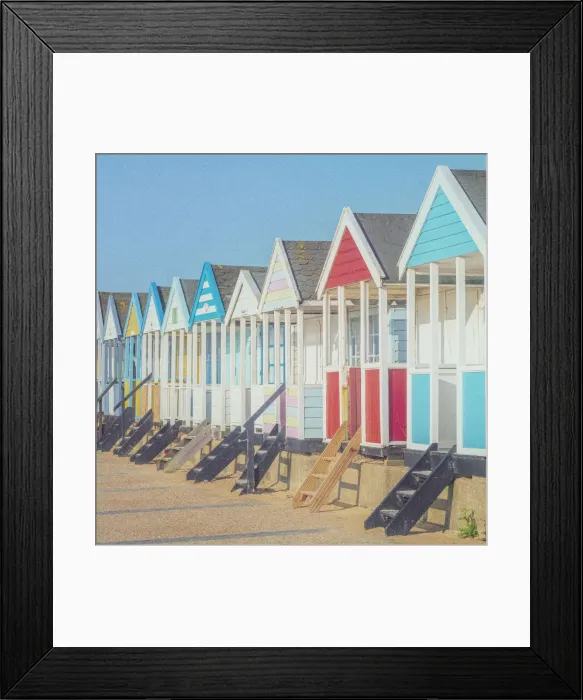 Framed Print : UK, England, Suffolk, Southwold, Beach Huts Framed Print : UK, England, Suffolk, Southwold, Beach Huts