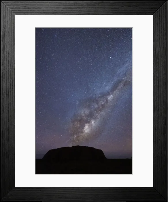 Framed Print : Milky Way over Uluru (Ayers Rock), Uluru Kata Tjuta National Park, Northern Territory Framed Print : Milky Way over Uluru (Ayers Rock), Uluru Kata Tjuta National Park, Northern Territory