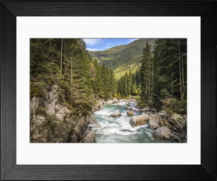 Framed Print : Rapids of the stream Ache in the Oetz valley, Oetz, Tyrol, Austria Framed Print : Rapids of the stream Ache in the Oetz valley, Oetz, Tyrol, Austria