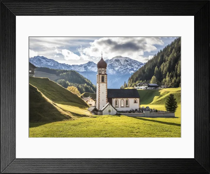 Framed Print : Parish Church of St. Anthony in Niederthai in the Oetz valley, Tyrol, Austria Framed Print : Parish Church of St. Anthony in Niederthai in the Oetz valley, Tyrol, Austria
