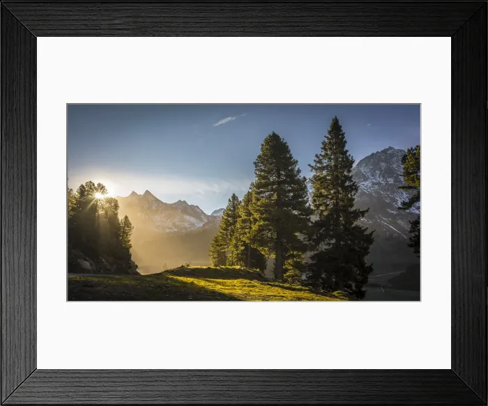 Framed Print : Sunrise on the Kuehtai plateau, Stubai Alps, Tyrol, Austria Framed Print : Sunrise on the Kuehtai plateau, Stubai Alps, Tyrol, Austria