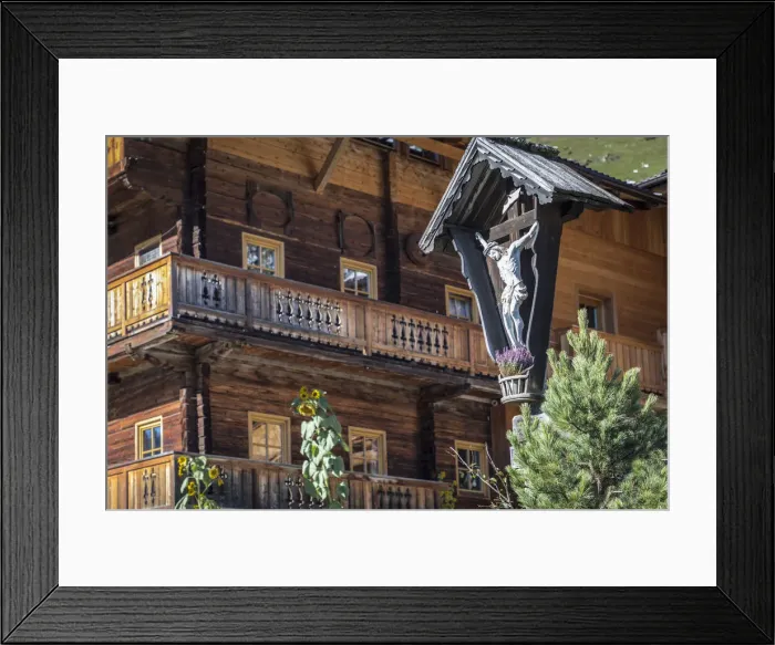 Framed Print : Old mountain farm in Innervillgraten, Villgraten valley, East Tyrol, Austria Framed Print : Old mountain farm in Innervillgraten, Villgraten valley, East Tyrol, Austria