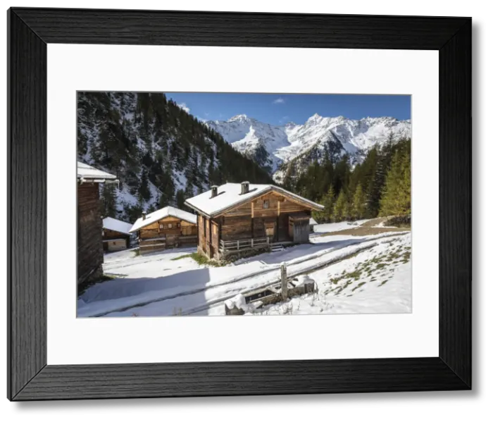 Framed Print : Alp Oberstalleralm, Innervillgraten, Villgraten valley, East Tyrol, Austria Framed Print : Alp Oberstalleralm, Innervillgraten, Villgraten valley, East Tyrol, Austria