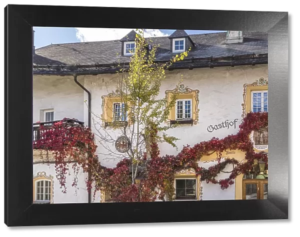 Historic inn Neuwirt in Virgen, Virgen valley, East Tyrol, Austria