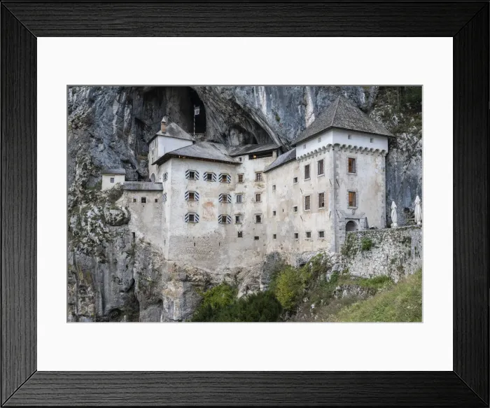 Framed Print : The Castle of Predjama, Predjama, Slovenia Framed Print : The Castle of Predjama, Predjama, Slovenia