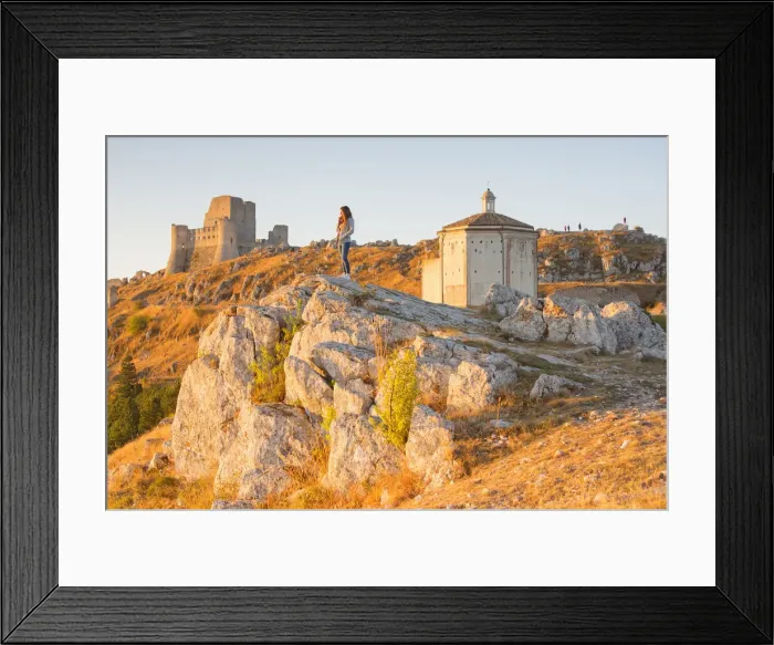 Framed Print : Italy, Central italy, Abruzzo, Aquila district, Rocca Calascio Framed Print : Italy, Central italy, Abruzzo, Aquila district, Rocca Calascio