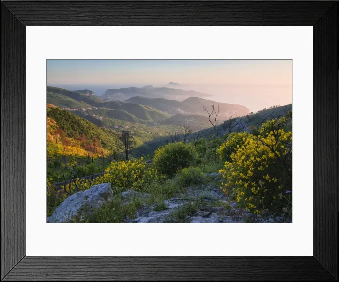 Framed Print : Italy, Campania, Napoli district, view from Faito mountain Framed Print : Italy, Campania, Napoli district, view from Faito mountain
