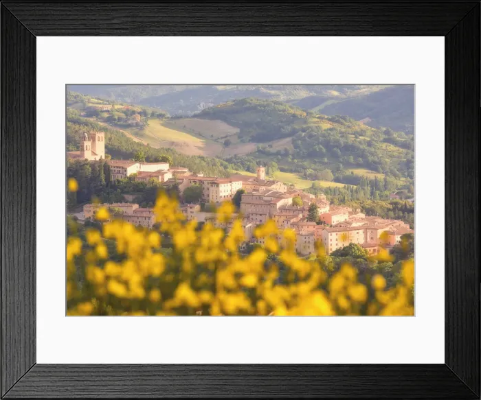 Framed Print : Italy, Umbria, Perugia district, Gualdo Tadino