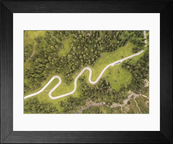 Framed Print : Giau pass, Dolomiti, Unesco World Heritage Site, Belluno province, Veneto district, Italy