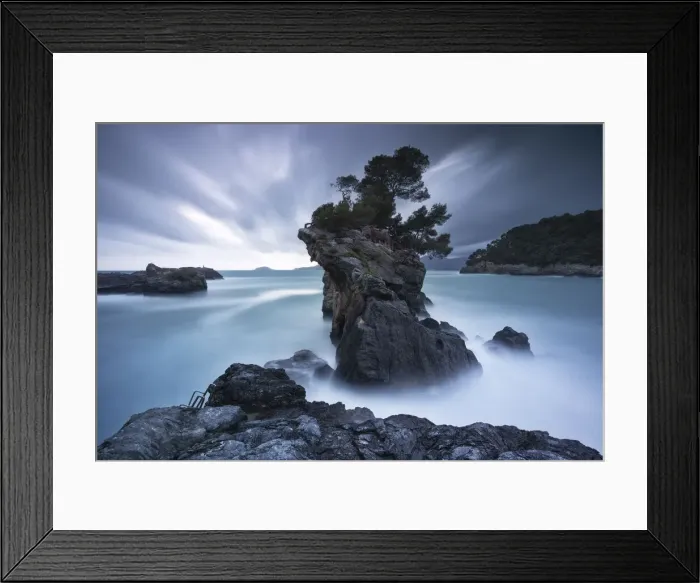 Framed Print : Ligurian cliffs, Eco del Mare area, Fiascherino, municipality of Lerici Framed Print : Ligurian cliffs, Eco del Mare area, Fiascherino, municipality of Lerici