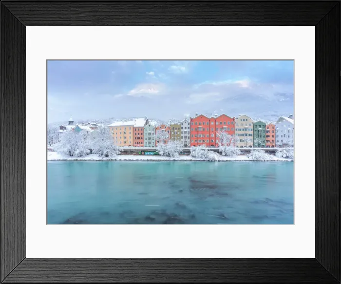 Framed Print : Inn river, Marktplatz, Innsbruck, Tyrol, Austria Framed Print : Inn river, Marktplatz, Innsbruck, Tyrol, Austria