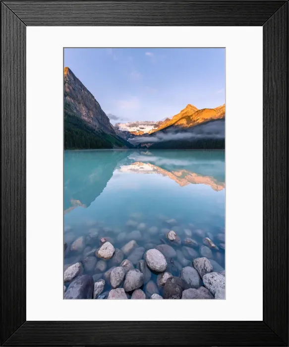 Framed Print : Lake Louise at sunrise, Banff National Park. Alberta, Canadian Rockies, Canada Framed Print : Lake Louise at sunrise, Banff National Park. Alberta, Canadian Rockies, Canada