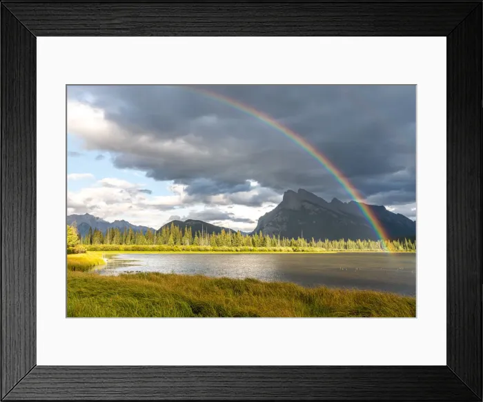 Framed Print : Mount Rundle and Vermillion Lakes, Banff-Jasper National Parks, Alberta, Canada Framed Print : Mount Rundle and Vermillion Lakes, Banff-Jasper National Parks, Alberta, Canada