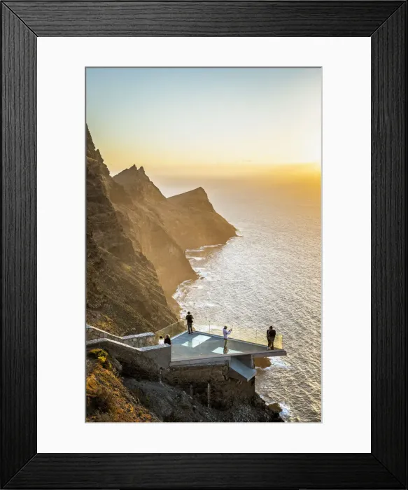 Framed Print : Spain, Canary Islands, Gran Canaria, Las Palmas, La Aldea de San Nicol√°s