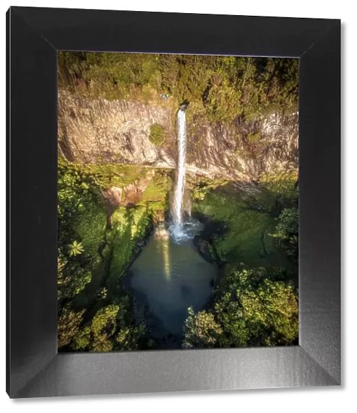 Golden Bridal Veil Falls, Makomako, North Island, New Zealand, Oceania