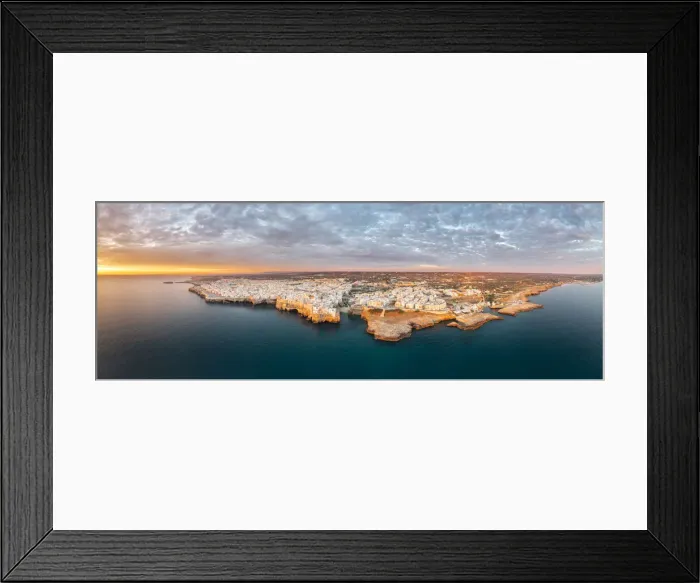 Framed Print : Polignano a Mare, province of Bari, Apulia, Italy