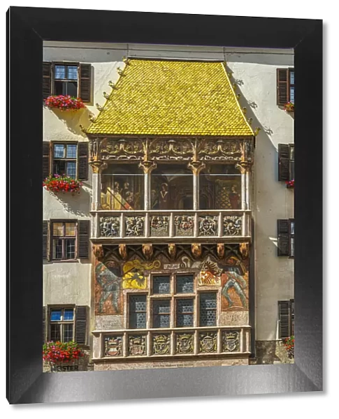 The Golden Roof (Goldenes Dachl) is the symbol of Innsbruck
