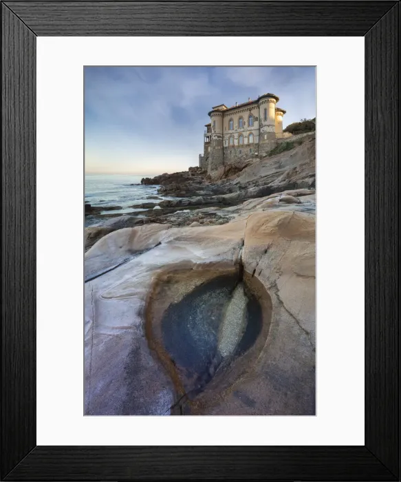 Framed Print : Castello del Boccale at sunrise, Livorno, Tuscany, Italy Framed Print : Castello del Boccale at sunrise, Livorno, Tuscany, Italy