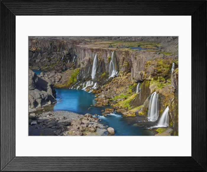 Framed Print : Sigoldugljufur canyon during summer, Sigalda, Highlands, Iceland Framed Print : Sigoldugljufur canyon during summer, Sigalda, Highlands, Iceland