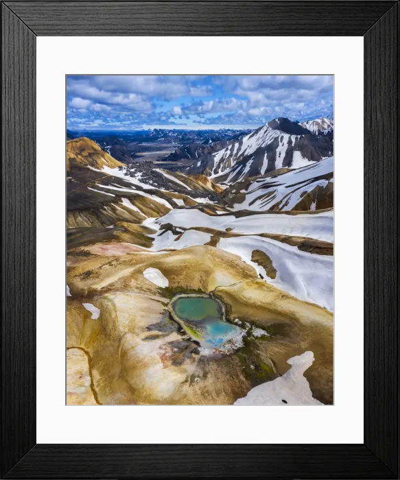 Framed Print : Landmannalaugar colorful rhyolite mountains and canyon during summer, Landmannalaugar Framed Print : Landmannalaugar colorful rhyolite mountains and canyon during summer, Landmannalaugar