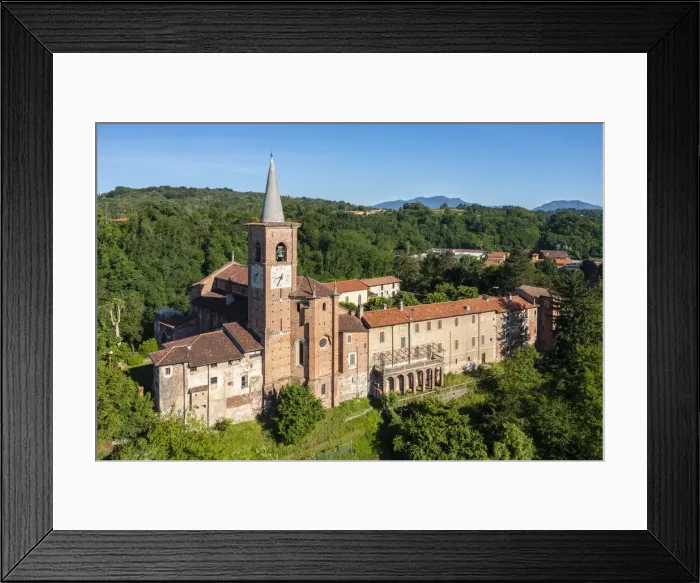 Framed Print : medieval church called Collegiata of Castiglione Olona, Varese Province, Lombardy, Italy Framed Print : medieval church called Collegiata of Castiglione Olona, Varese Province, Lombardy, Italy