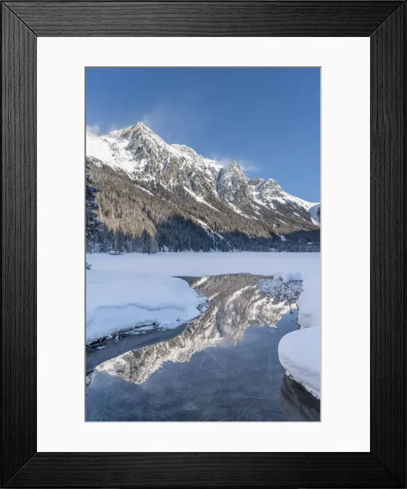 Framed Print : Autumn at the Lake of Anterselva / Antholzer See, Anterselva / Antholz, South Tyrol, Italy Framed Print : Autumn at the Lake of Anterselva / Antholzer See, Anterselva / Antholz, South Tyrol, Italy