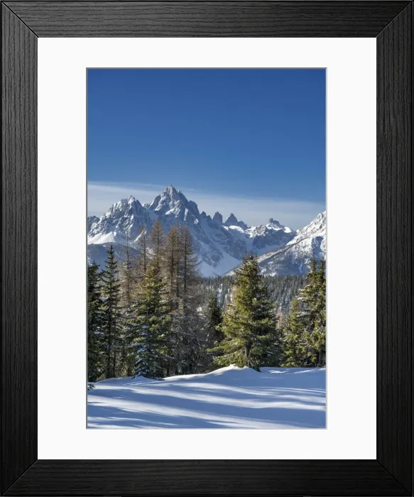 Framed Print : Versciaco / Vierschach, South Tyrol, province of Bolzano. Italy. View from the ascent to the summit of Marchkinkele. In the background the mountains of the Sexten Dolomites Framed Print : Versciaco / Vierschach, South Tyrol, province of Bolzano. Italy. View from the ascent to the summit of Marchkinkele. In the background the mountains of the Sexten Dolomites