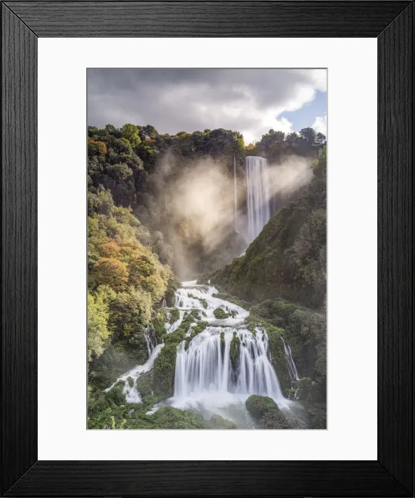 Framed Print : Italy, Umbria: Cascata delle Marmore Framed Print : Italy, Umbria: Cascata delle Marmore
