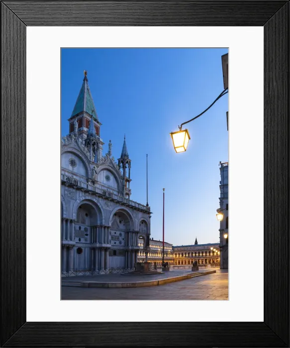 Framed Print : St Mark Basilica, Piazzetta dei Leoncini. Venice, Veneto, Italy Framed Print : St Mark Basilica, Piazzetta dei Leoncini. Venice, Veneto, Italy