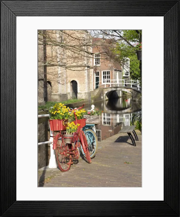 Framed Print : Delft, South Holland (Zuid-Holland), Netherlands Framed Print : Delft, South Holland (Zuid-Holland), Netherlands