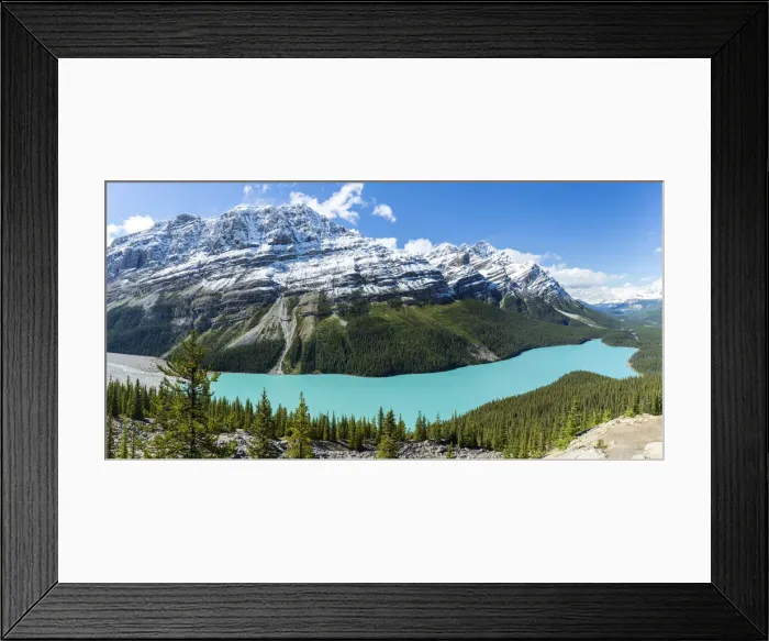 Framed Print : Peyto Lake along Icefileds Parkway in Banff National Park, Alberta, Canada Framed Print : Peyto Lake along Icefileds Parkway in Banff National Park, Alberta, Canada