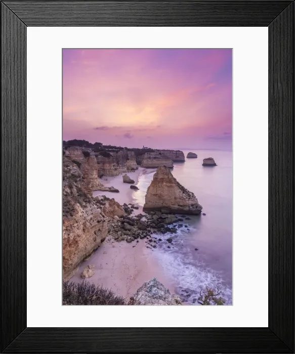 Framed Print : Praia da Marinha beach in Caramujeira Lagoa, Faro, Algarve, Portugal Framed Print : Praia da Marinha beach in Caramujeira Lagoa, Faro, Algarve, Portugal