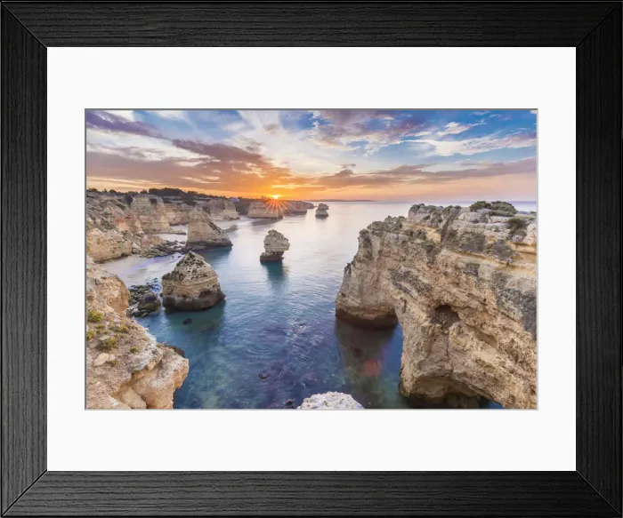 Framed Print : Praia da Marinha beach in Caramujeira Lagoa, Faro, Algarve, Portugal Framed Print : Praia da Marinha beach in Caramujeira Lagoa, Faro, Algarve, Portugal