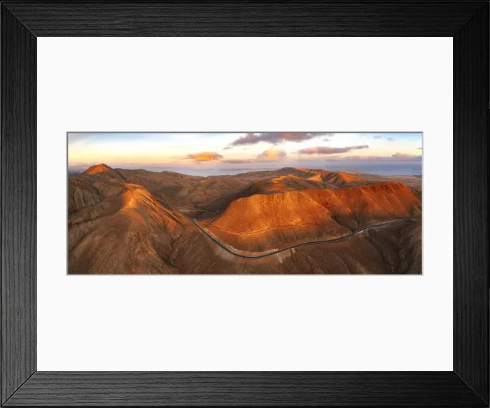 Framed Print : Mountain road crossing the volcanic landscape near Sicasumbre astronomical viewpoint Framed Print : Mountain road crossing the volcanic landscape near Sicasumbre astronomical viewpoint