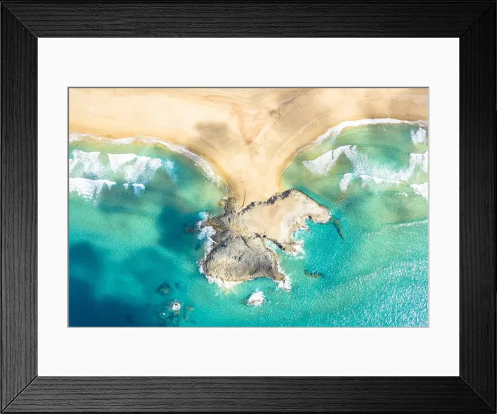 Framed Print : El Islote and Cofete Beach washed by ocean waves, Jandia, Fuerteventura, Canary Islands Framed Print : El Islote and Cofete Beach washed by ocean waves, Jandia, Fuerteventura, Canary Islands