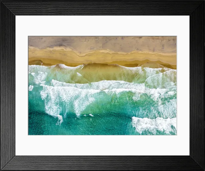 Framed Print : ocean waves crashing on the golden sand of Cofete Beach, Jandia, Fuerteventura Framed Print : ocean waves crashing on the golden sand of Cofete Beach, Jandia, Fuerteventura