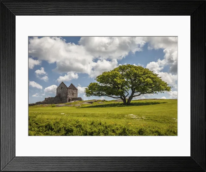 Framed Print : Hammershus ruin on Bornholm, Denmark Framed Print : Hammershus ruin on Bornholm, Denmark
